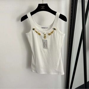 schiaparelli white tank top